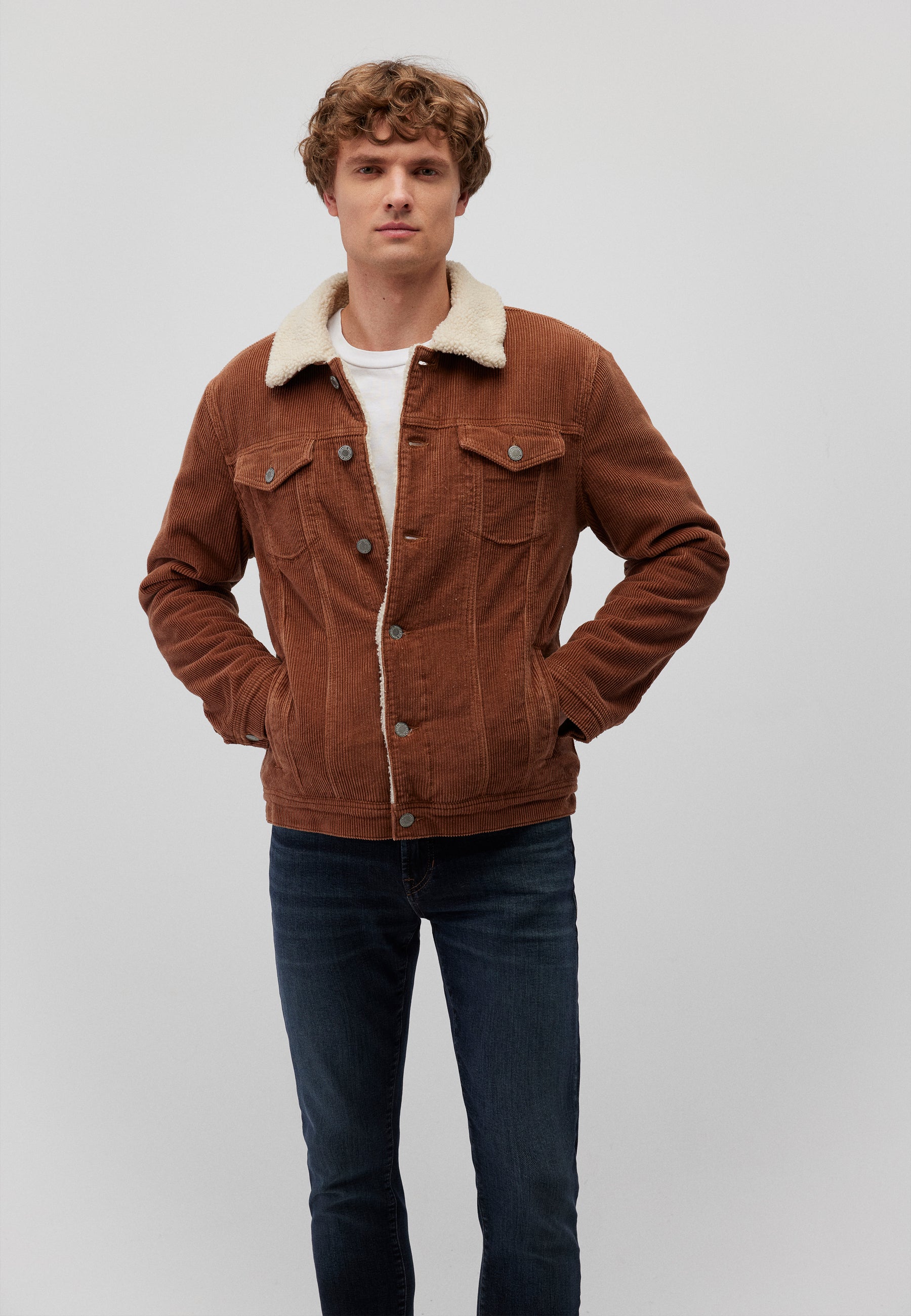 Aaron Sherpa Corduroy jacket