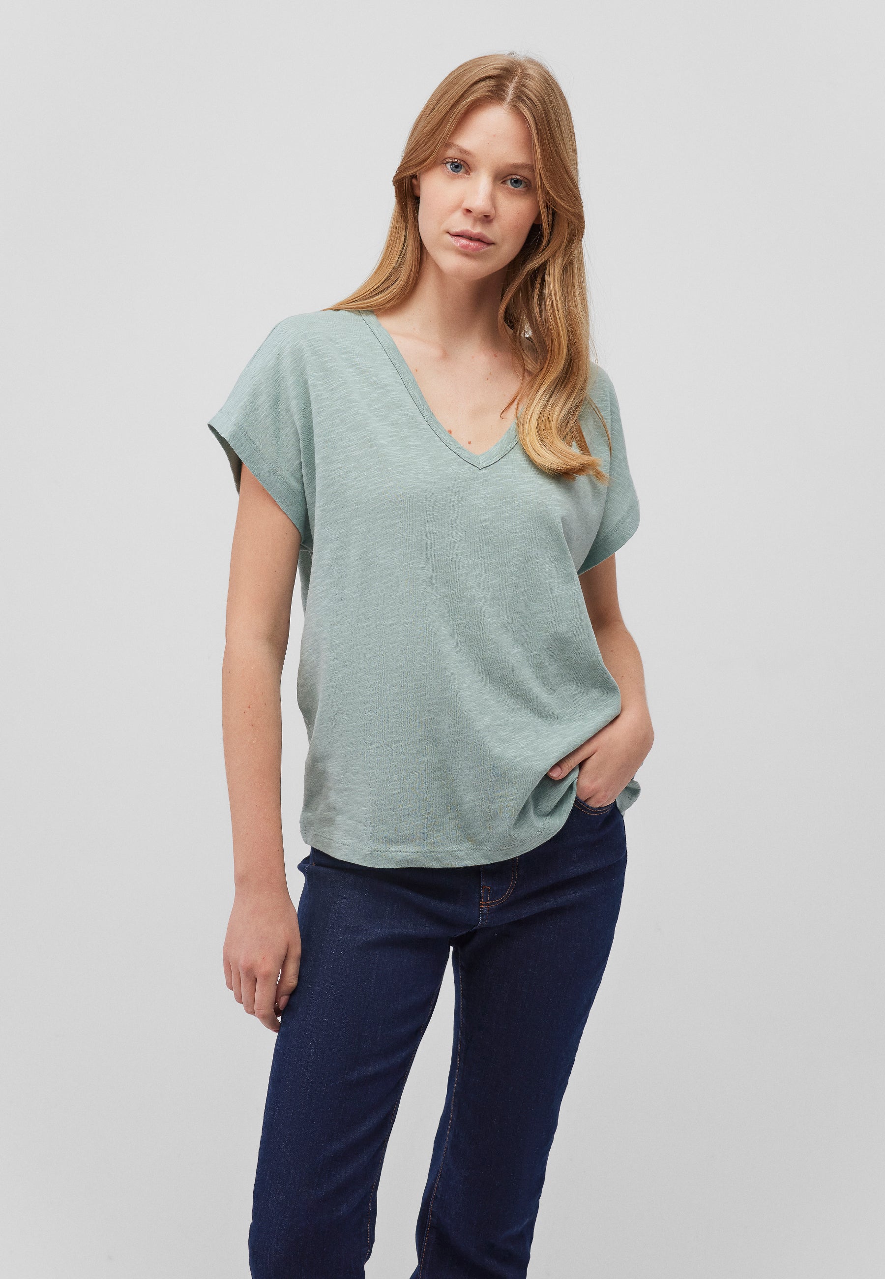 T Shirt Maglia Di Jeans T-shirt Mezza Manica Calvin Klein Jeans