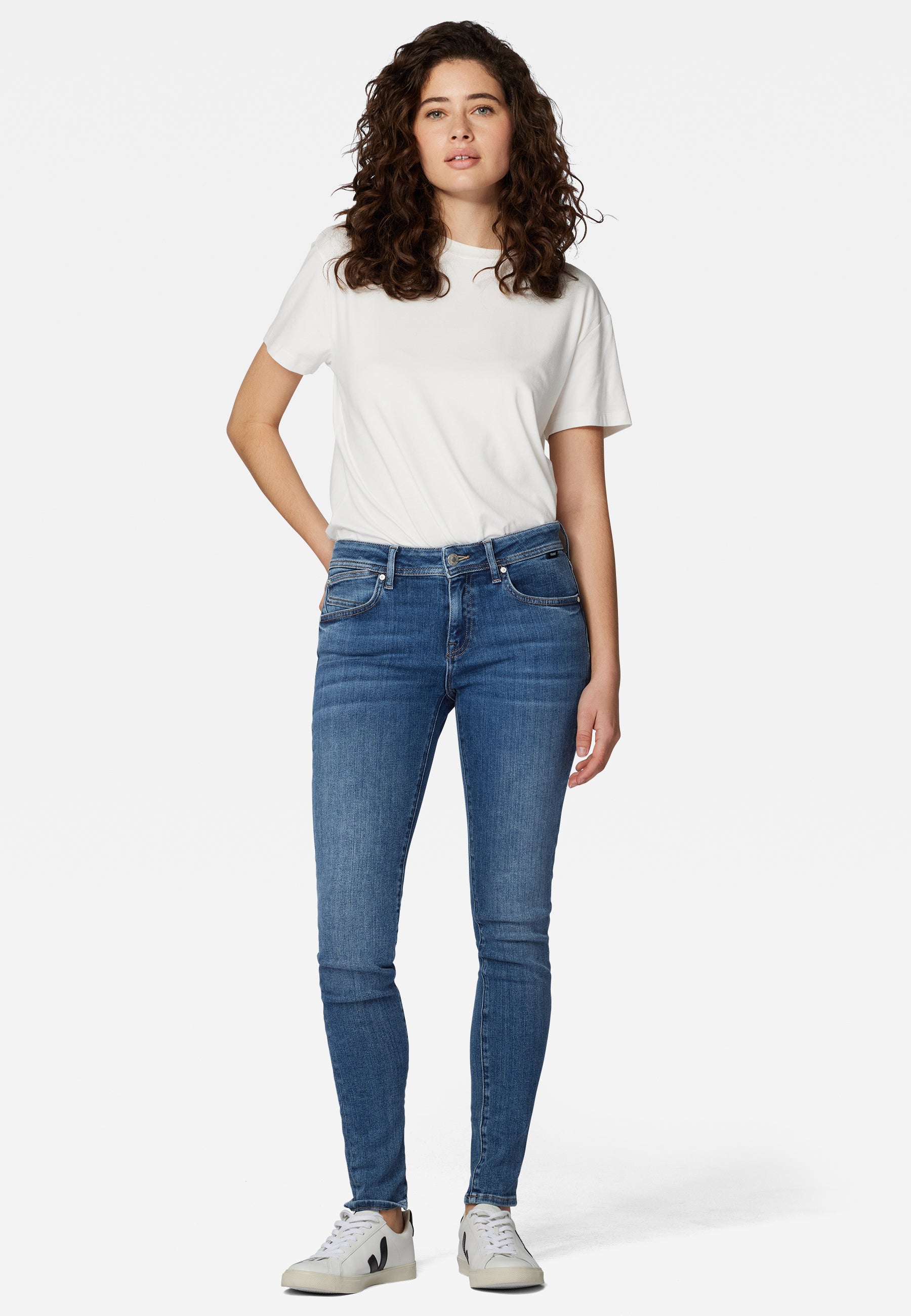 Adriana Mid-rise, great skinny Mavi Jeans EU