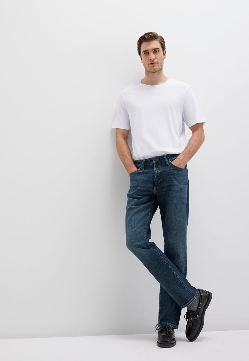 Marcus | Slim Straight Leg, Zip Fly