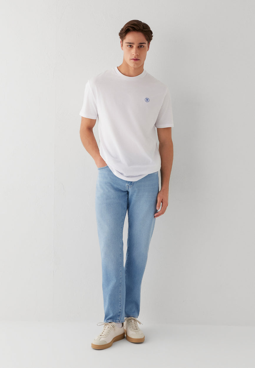 MARCUS | Slim Straight Leg, Zip Fly
