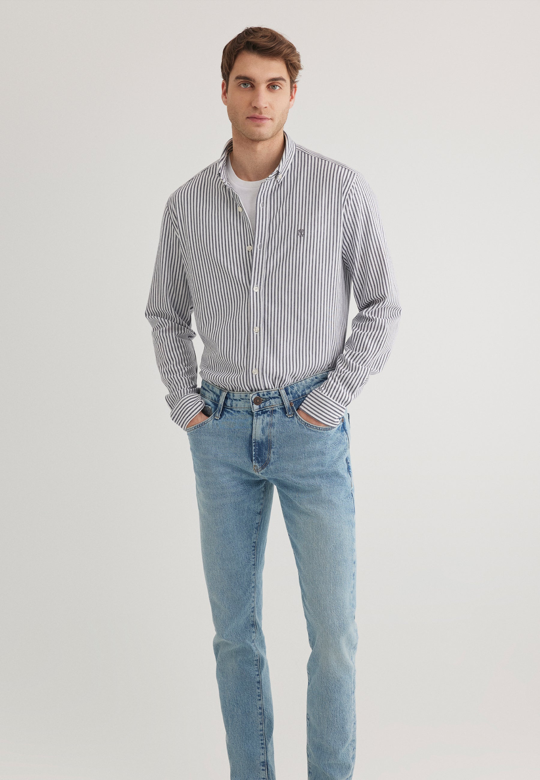 Shirt Button-down shirt striped - Main Image