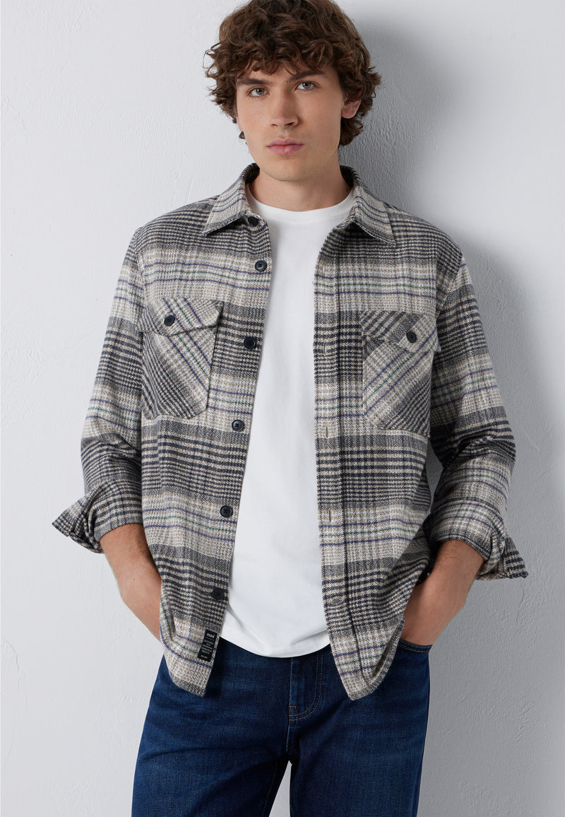 CHECK SHIRT | Kariertes Overshirt