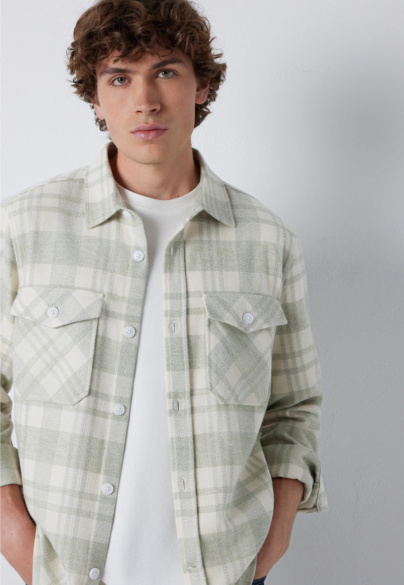 CHECK SHIRT | Kariertes Overshirt