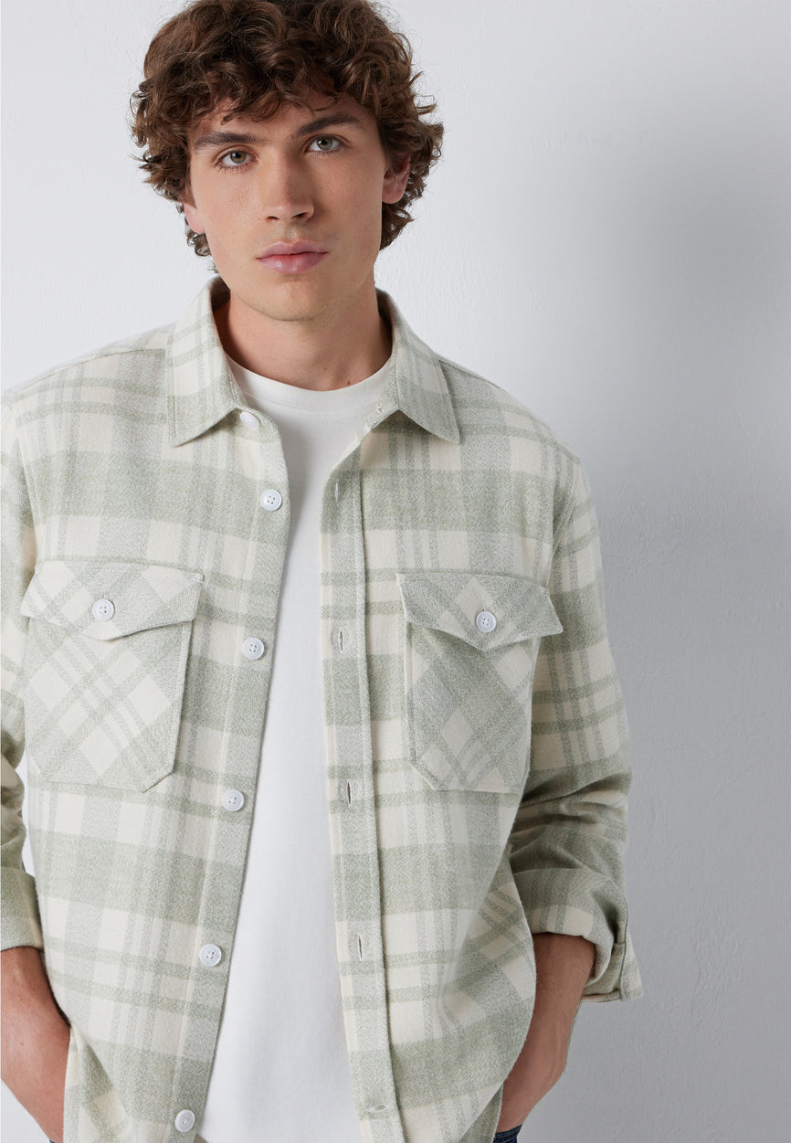 CHECK SHIRT | Kariertes Overshirt