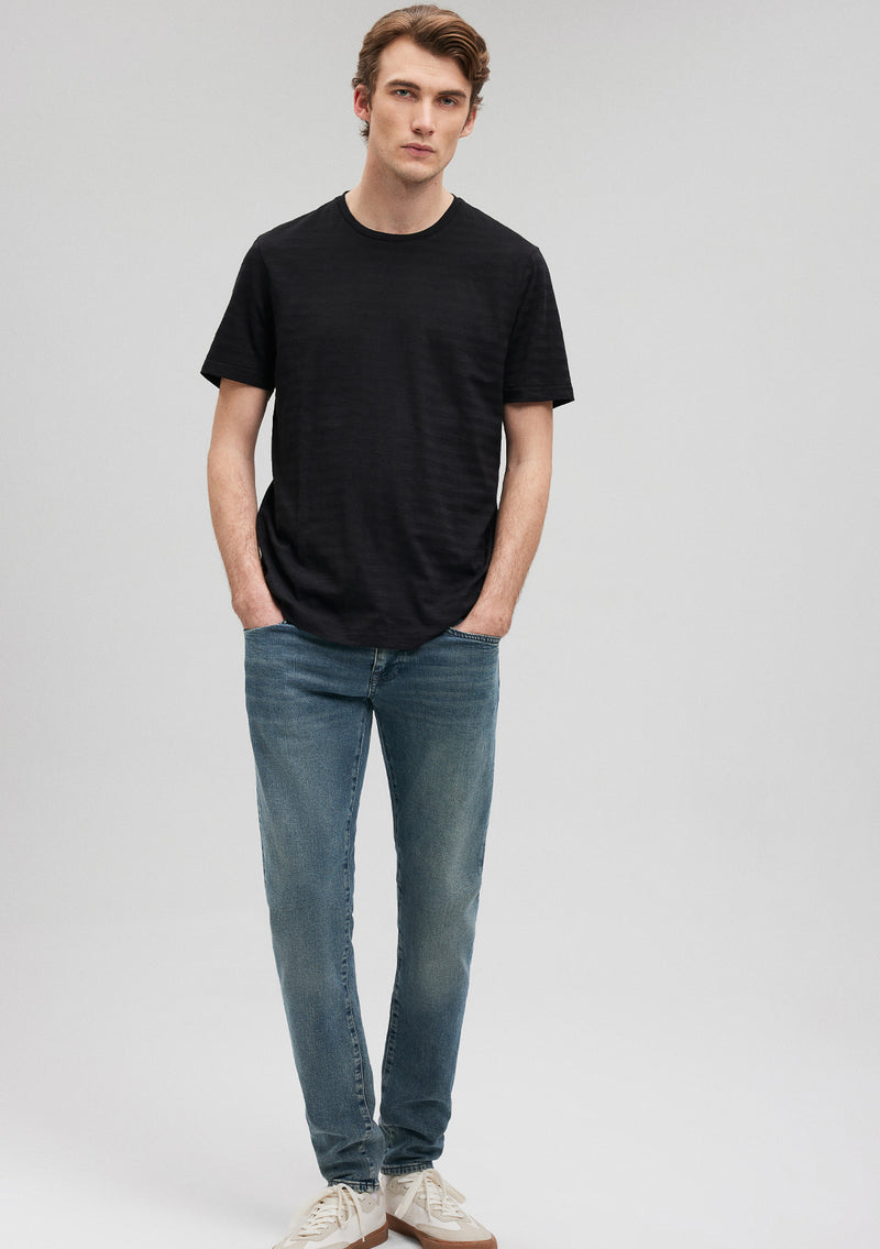 T-SHIRT | Basic T-Shirt mit Streifen