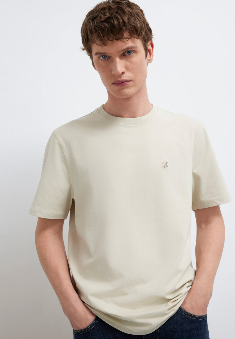 SHORT SLEEVE TEE | Basic T-Shirt mit Mavi Logo