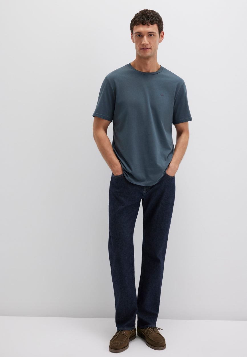 MAVİ PRINTED TEE | Basic T-Shirt mit Mavi Logo