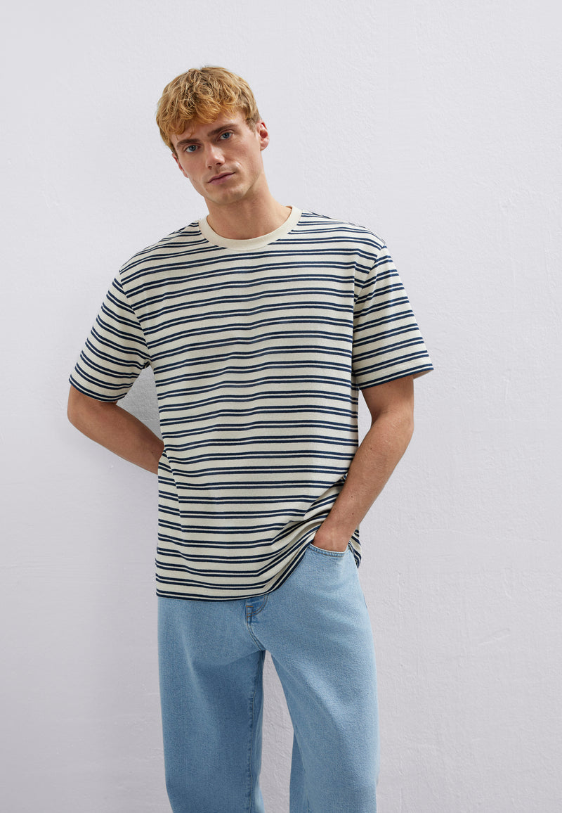 T-SHIRT À RAYURES | T-shirt haut de gamme