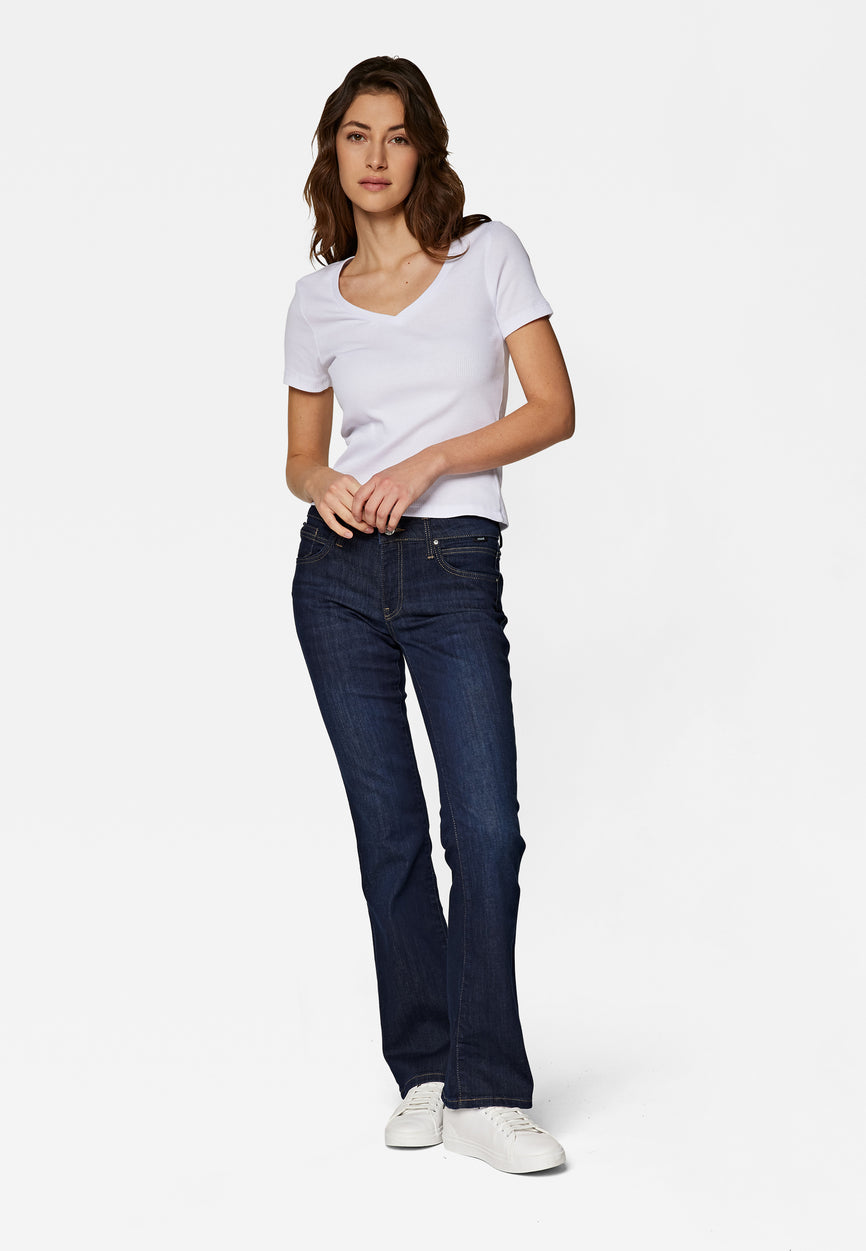 Mavi BELLA - Bootcut jeans - rinse miami stretch/rinsed denim - Zalando.de