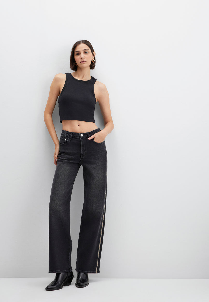 Malibu | Taille haute, jambe large