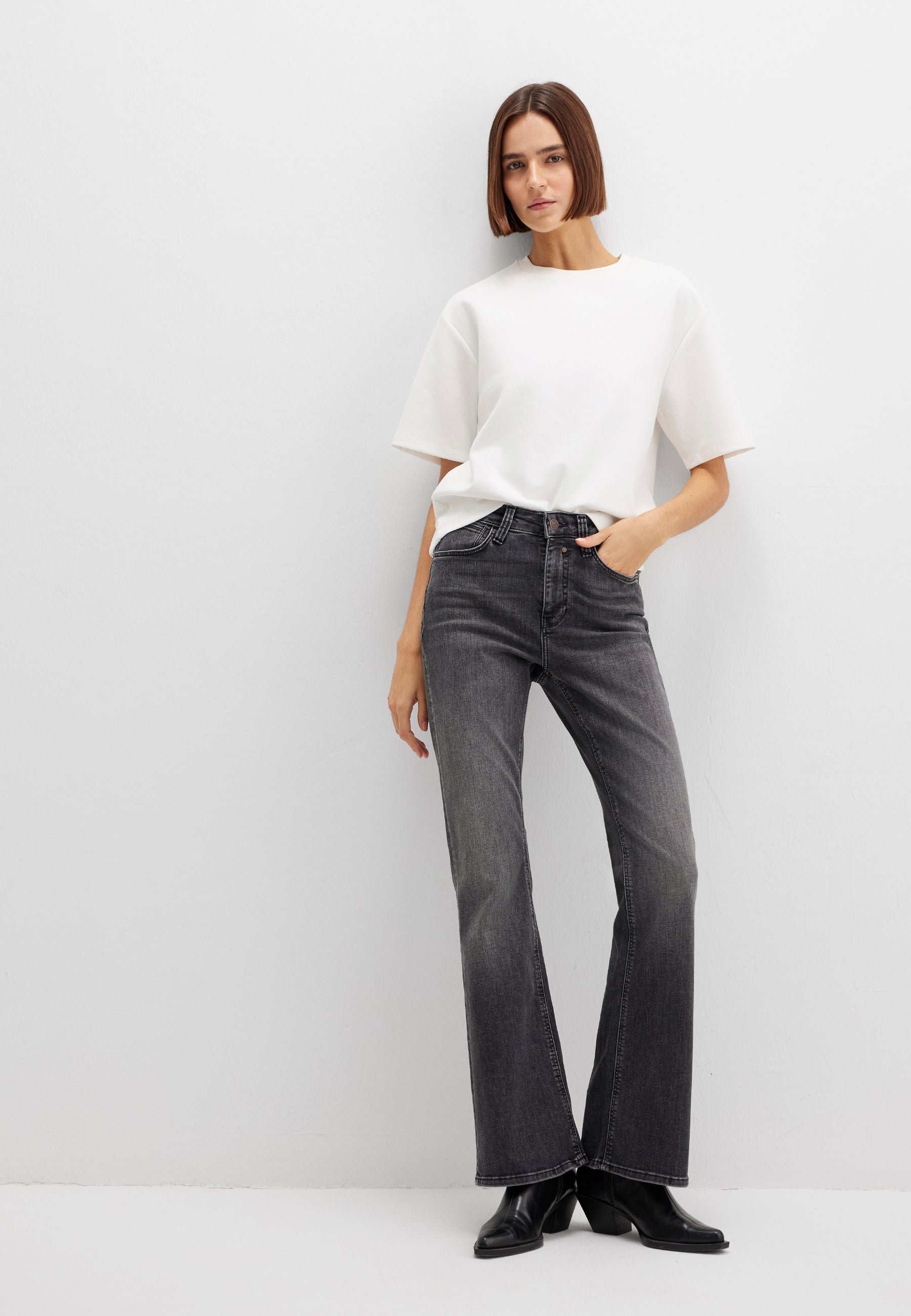 SAMARA | Pantalon taille haute push-up à pédales SAMARA | Pantalon taille haute push-up à pédales