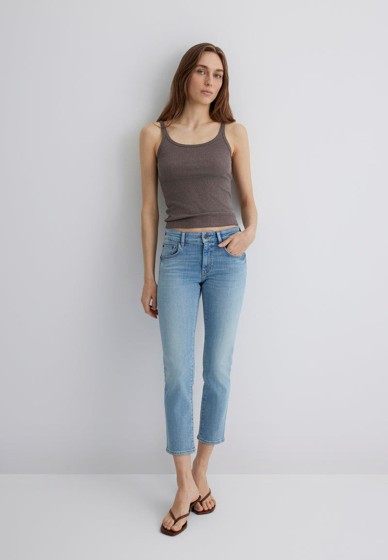 Mirella | Low Rise, Slim Straight
