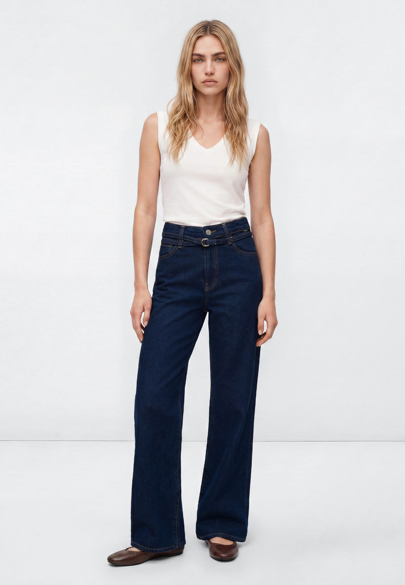 MALIBU WITH BELT | High-Rise, Wide Leg