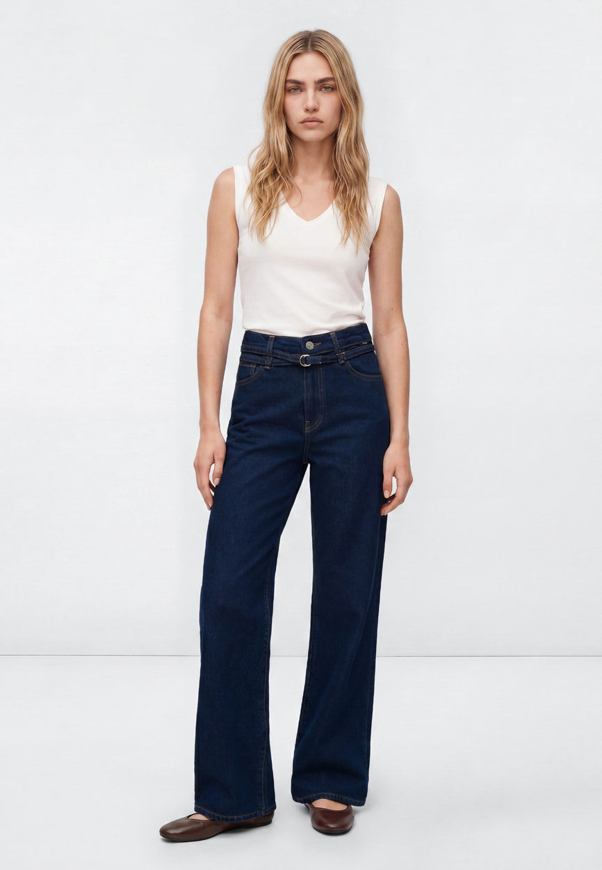MALIBU WITH BELT | High-Rise, Wide Leg