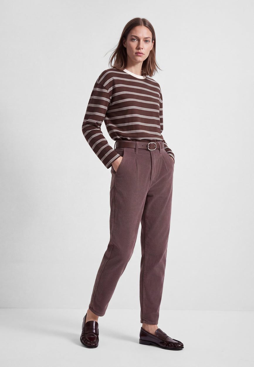 LAURA | High-Rise, Pleated Baggy