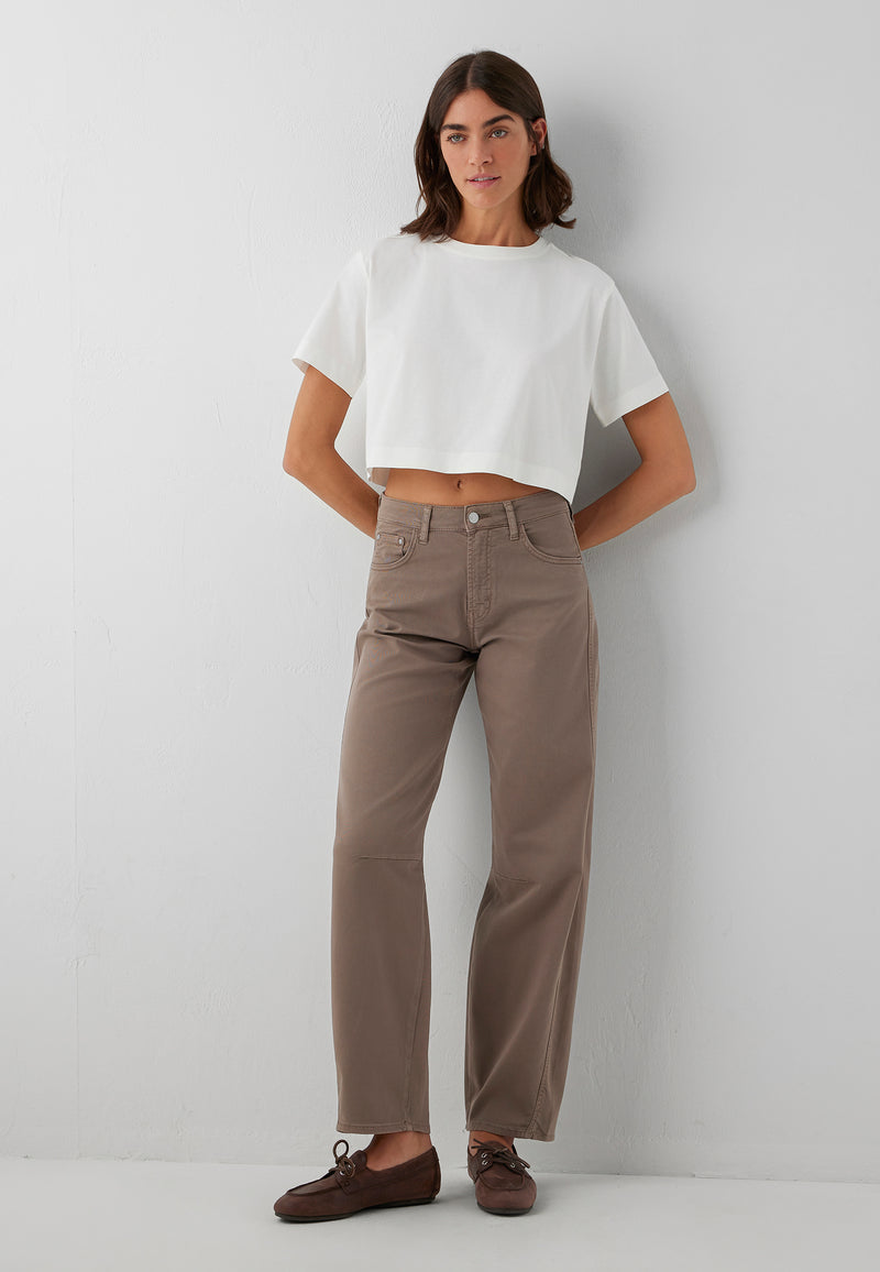 LEILA W/CUT | High-Rise, Baggy Jeans