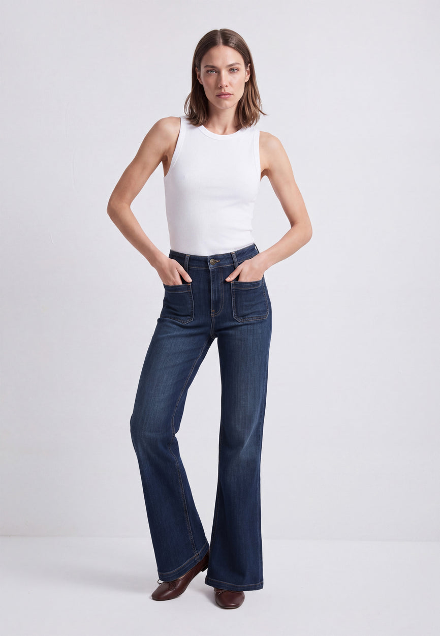 MALIBU MARINE | High-Rise, Wide Leg