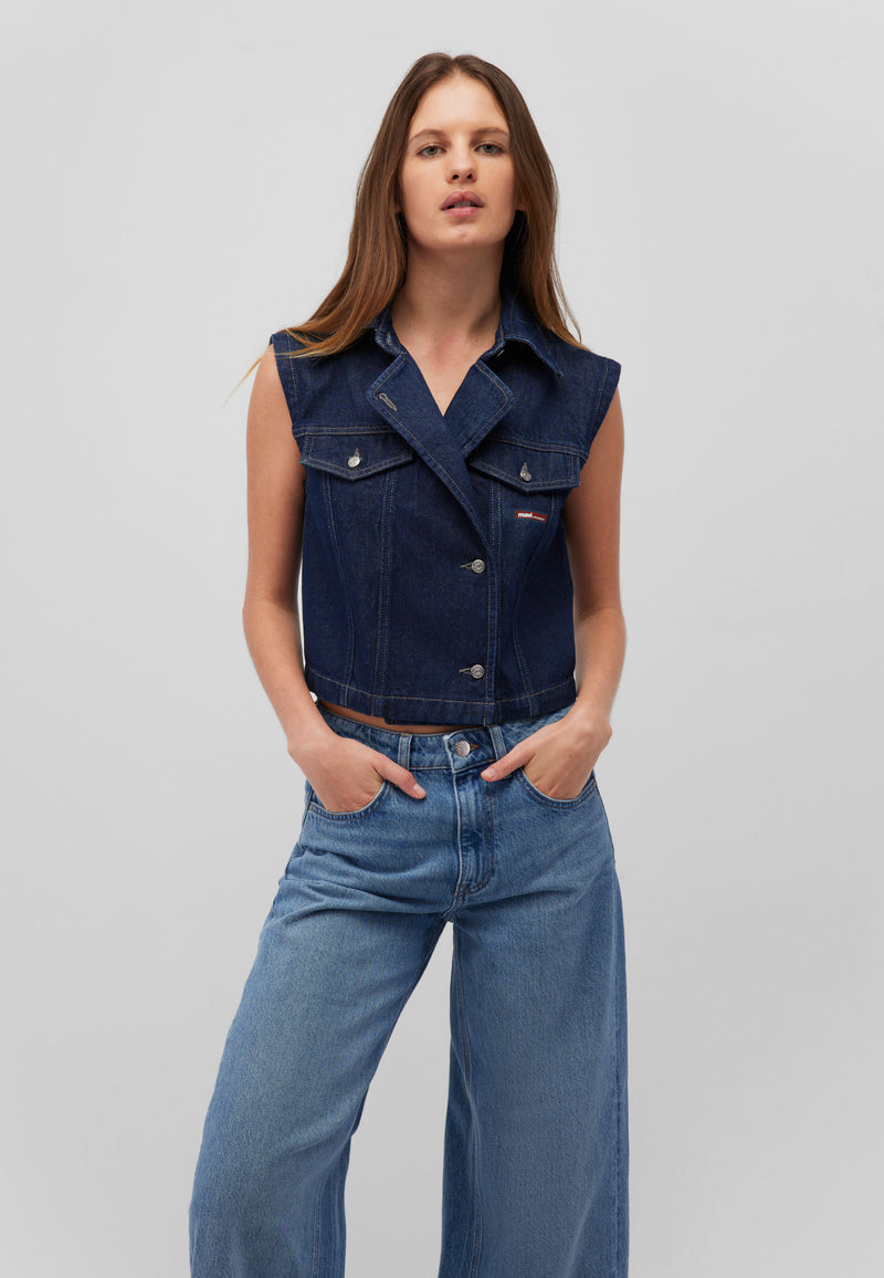 Sundance | Gilet en jeans premium