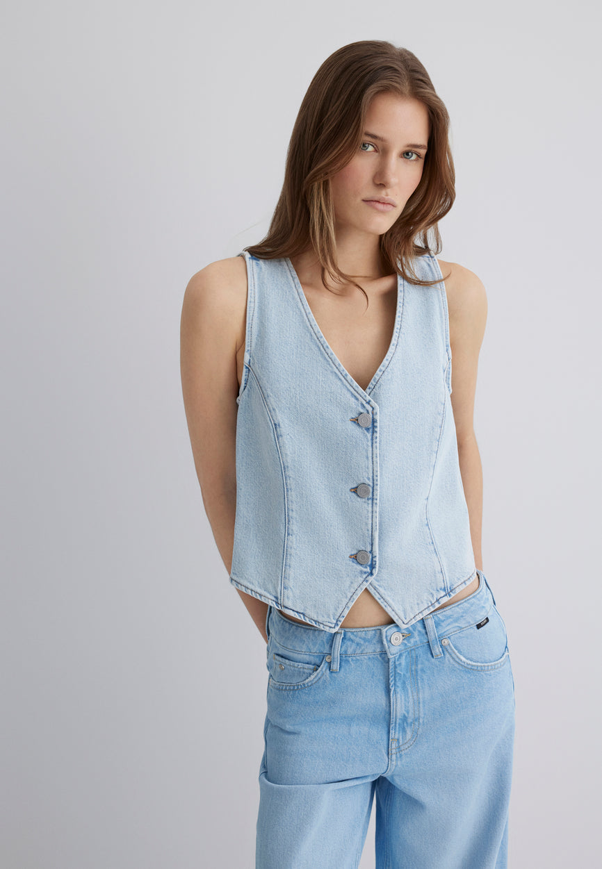 VELA | Denim Vest