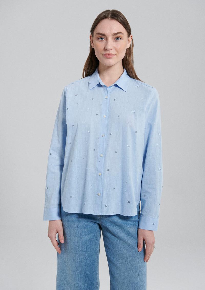 Chemise | Chemisier avec imprimé