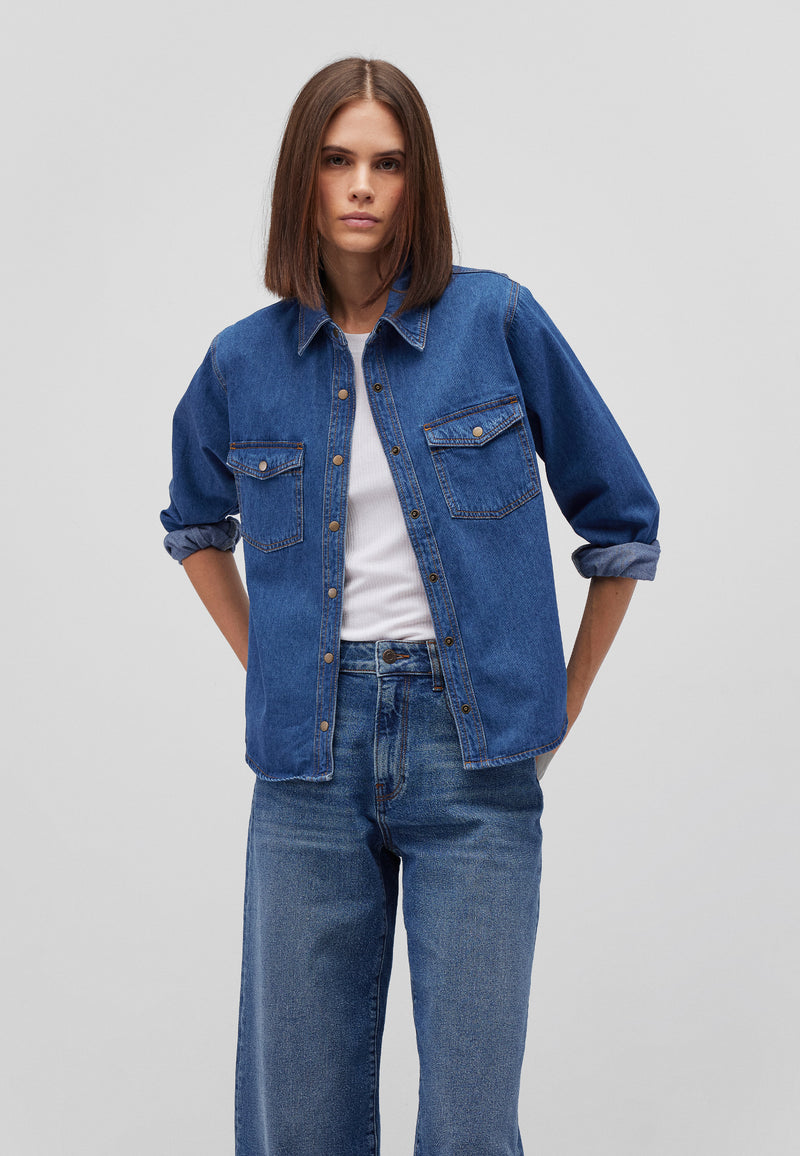 Camisa | Camisa de mezclilla