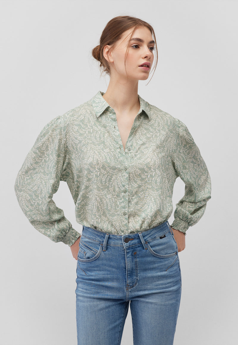 BLUSE | Bedruckte Bluse