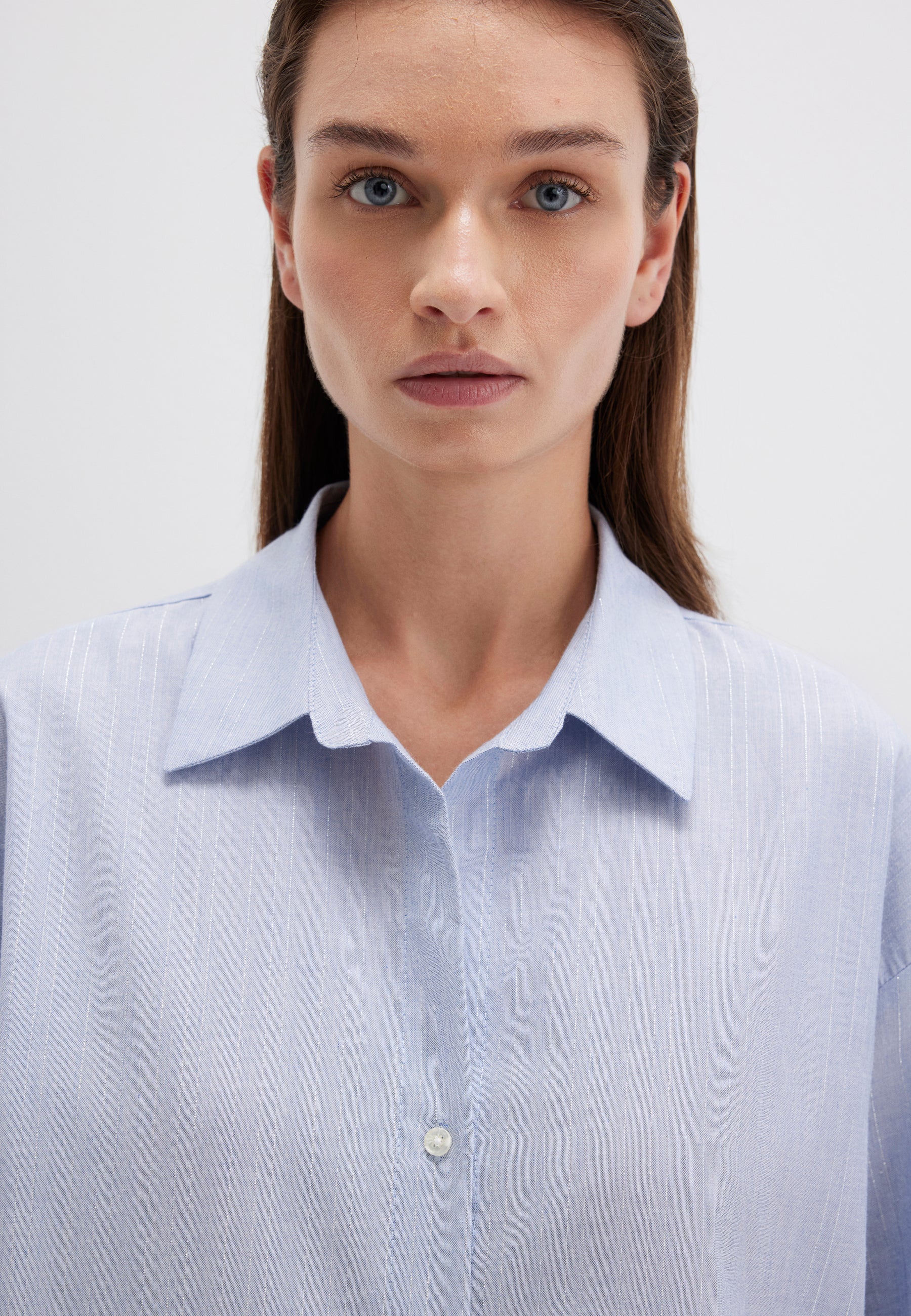 Camicia uomo in denim manica lunga Camicia uomo in denim manica lunga