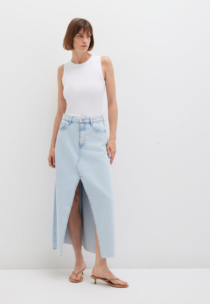 LOREN | High Rise, Maxi Lang Rock