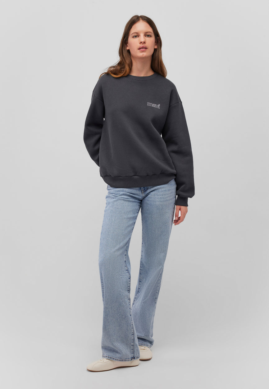 LONG SLEEVE SWEATSHIRT | Loose