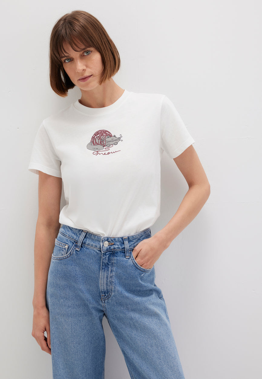 CAT PRINTED  T-SHIRT | T-Shirt mit Print