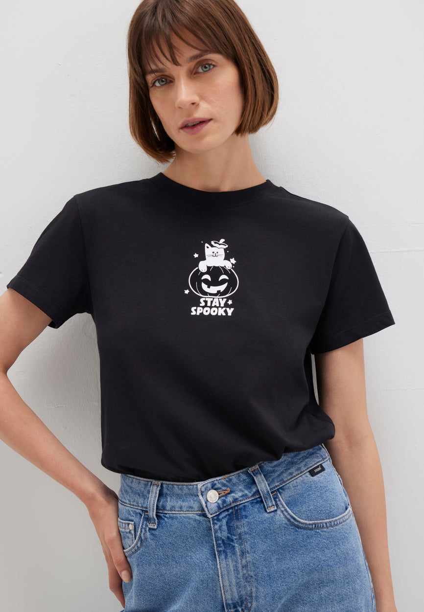 CAT PRINTED  T-SHIRT | T-Shirt mit Print