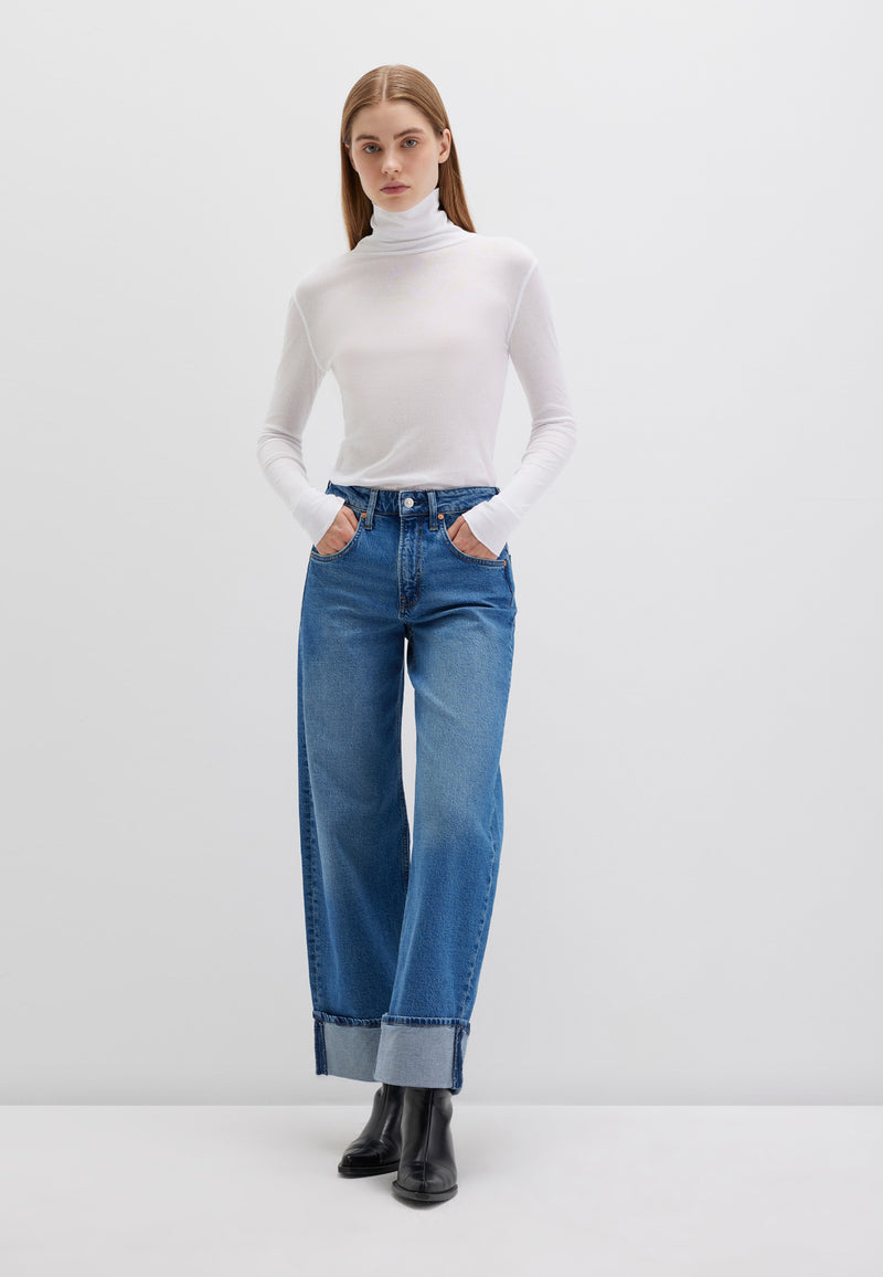 JERSEY DE CUELLO ALTO | Camiseta de manga larga