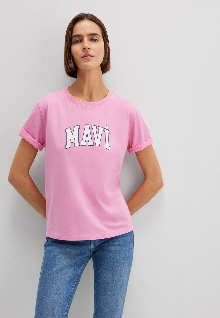 ТЕНИСКА С ЩАМП НА ЛОГО | Тениска с лого щампа