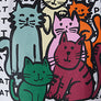 CAT PRINTED  T-SHIRT | T-Shirt mit Katzenfrontprint