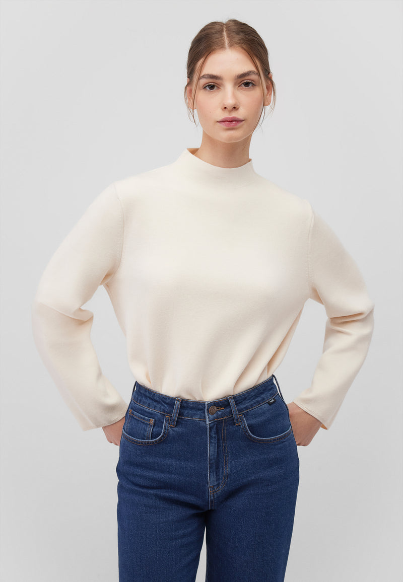 Pull | Pull avec un collier de stand-up