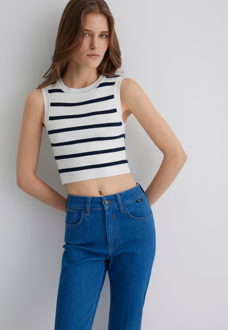 Nonsleeve Tricot | Fitted