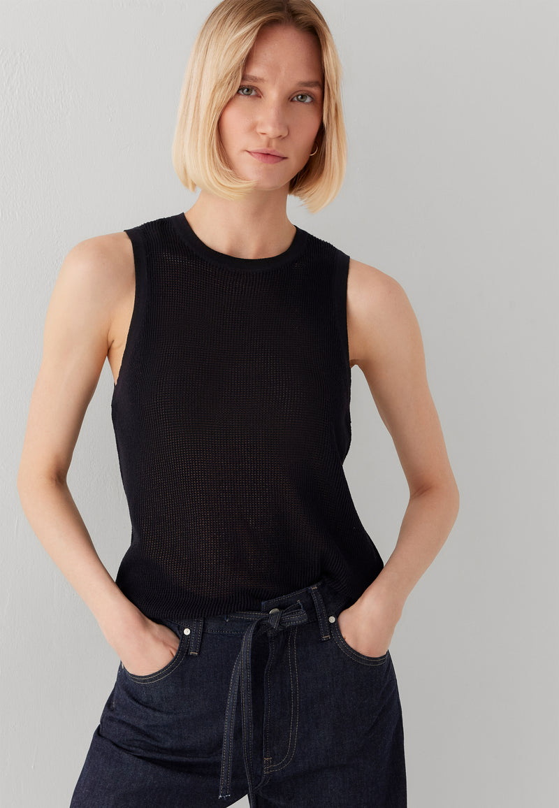 NONSLEEVE TRICOT | Strick Top