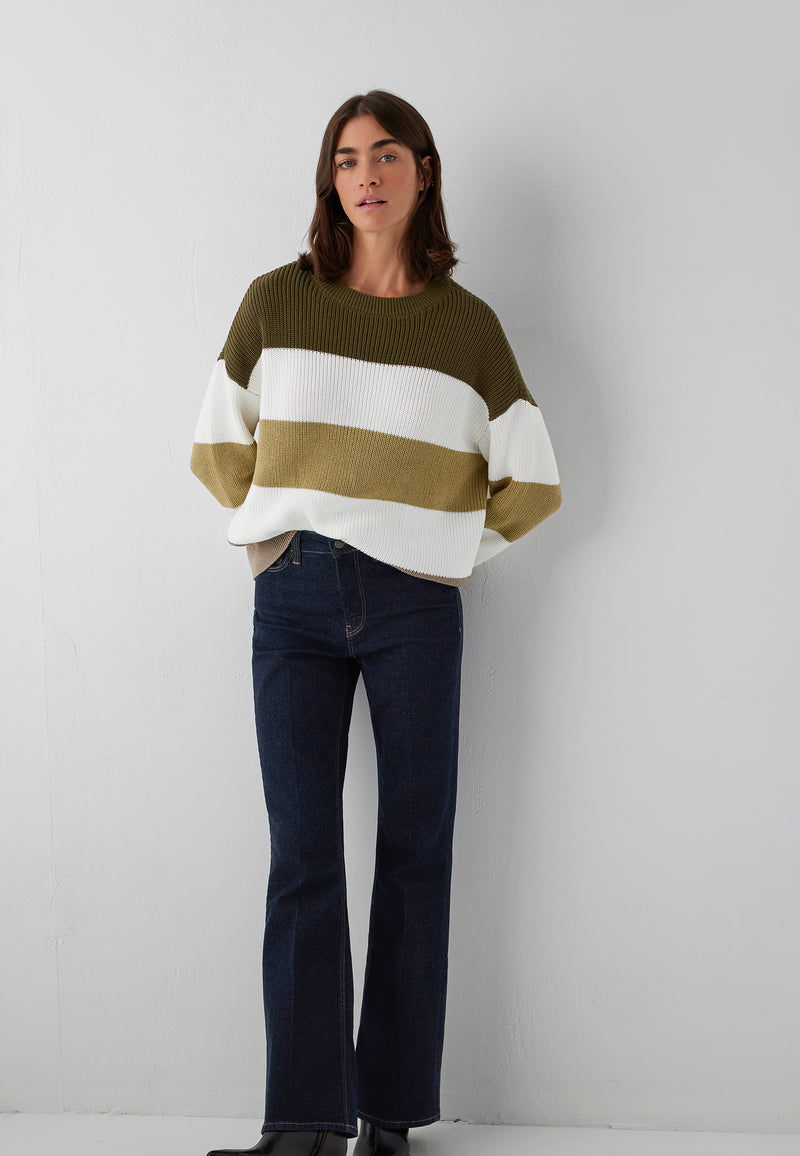 STRIPED SWEATER | Gestreifter Pullover