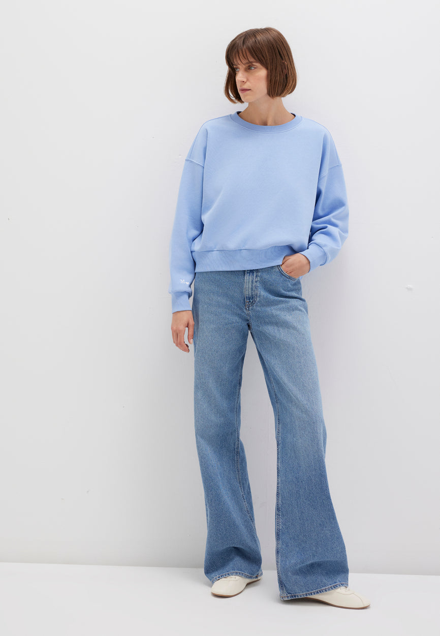 CREW NECK SWEATSHIRT | Sweatshirt mit kleiner Stickerei