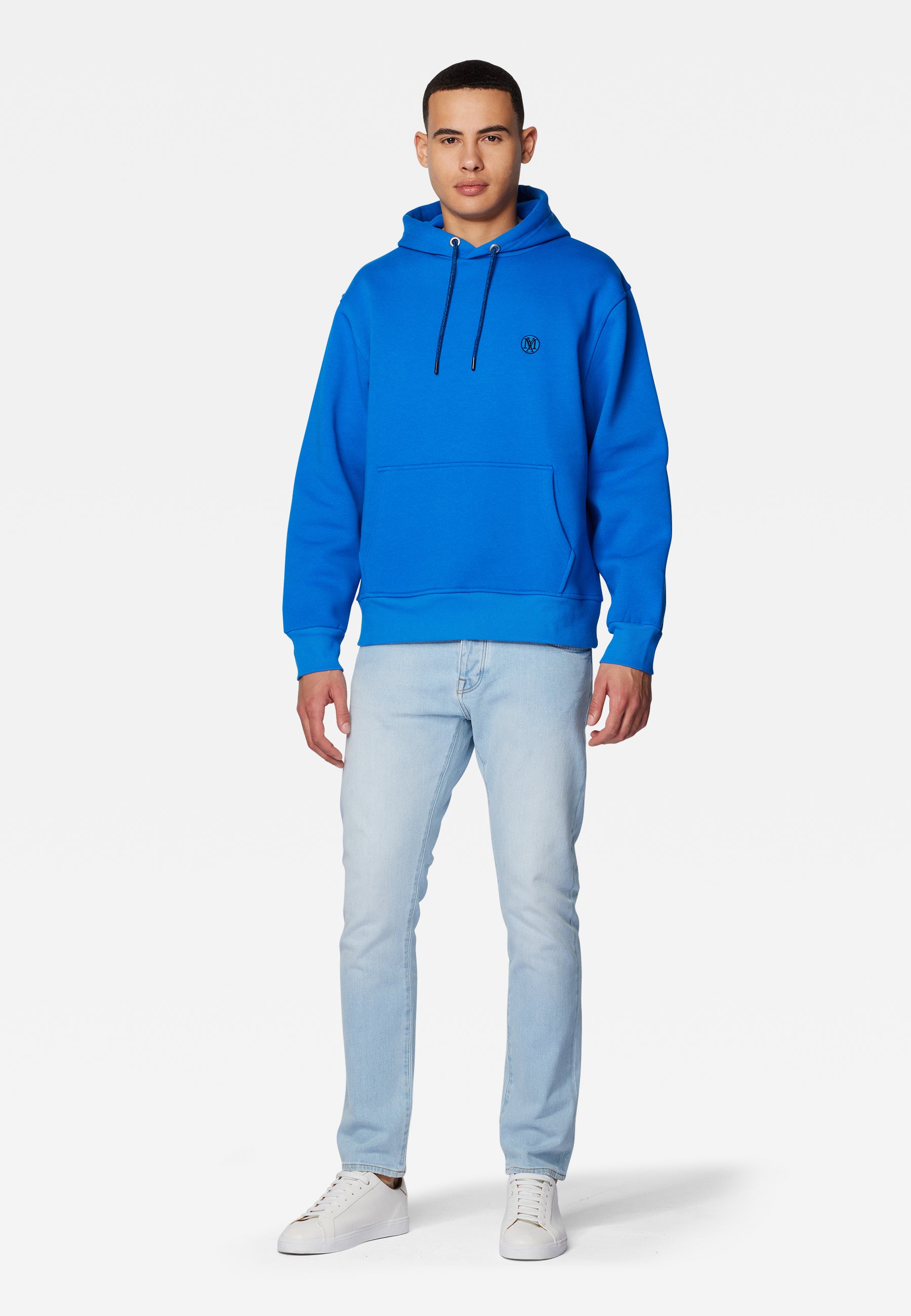 Blau PULLOVER | Basic Hoodie Mavi Jeans EU