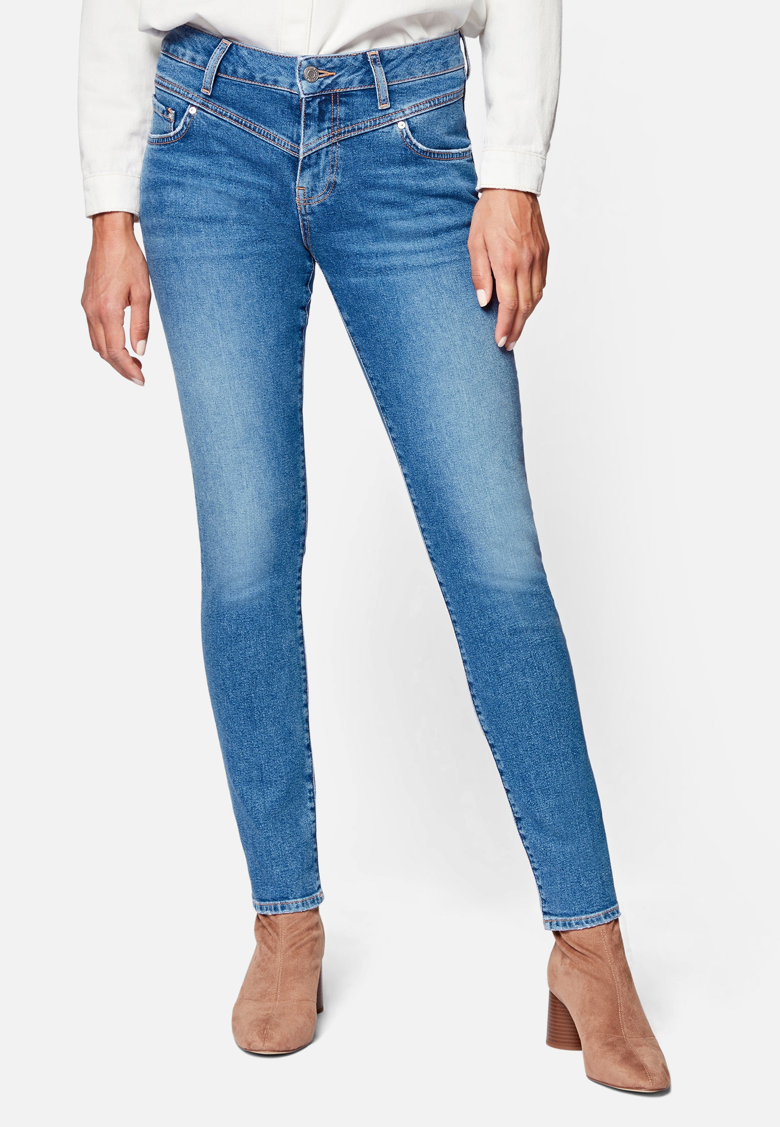 Mavi nicole store mid rise skinny