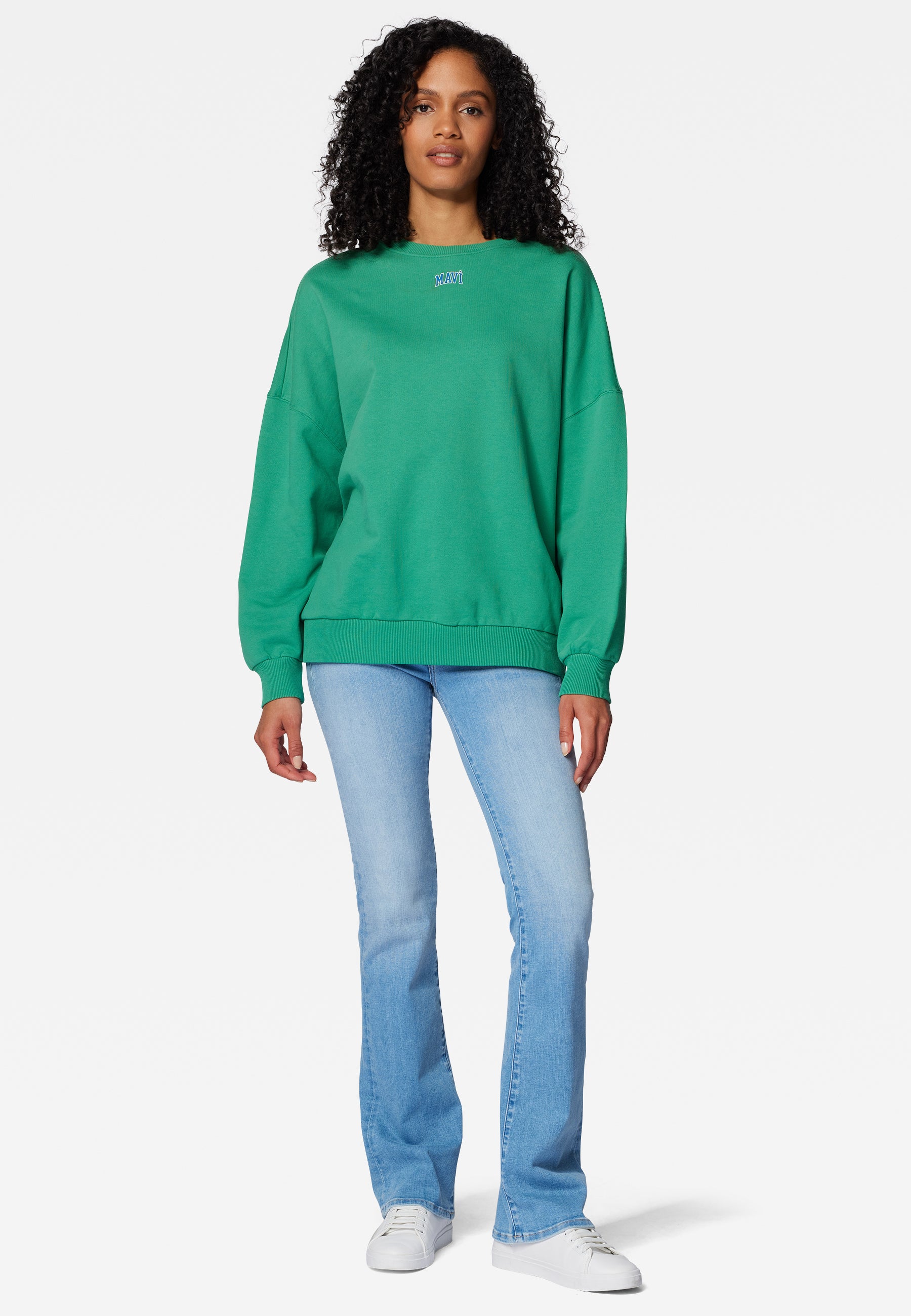 Grün SWEATSHIRT | Sweatshirt mit Mavi Logo Mavi Jeans EU